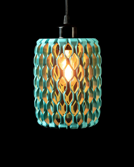 אהיל תלייה - גלי האור - פרפקט תלת - מימד