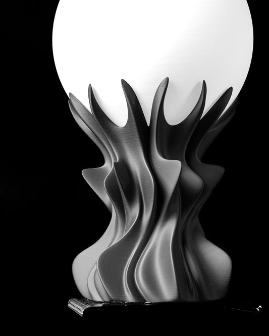 מנורת שולחן - נשימת האש - פרפקט תלת - מימד