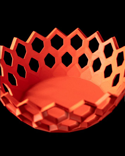 קערה מעוצבת - תאי האור - פרפקט תלת - מימד