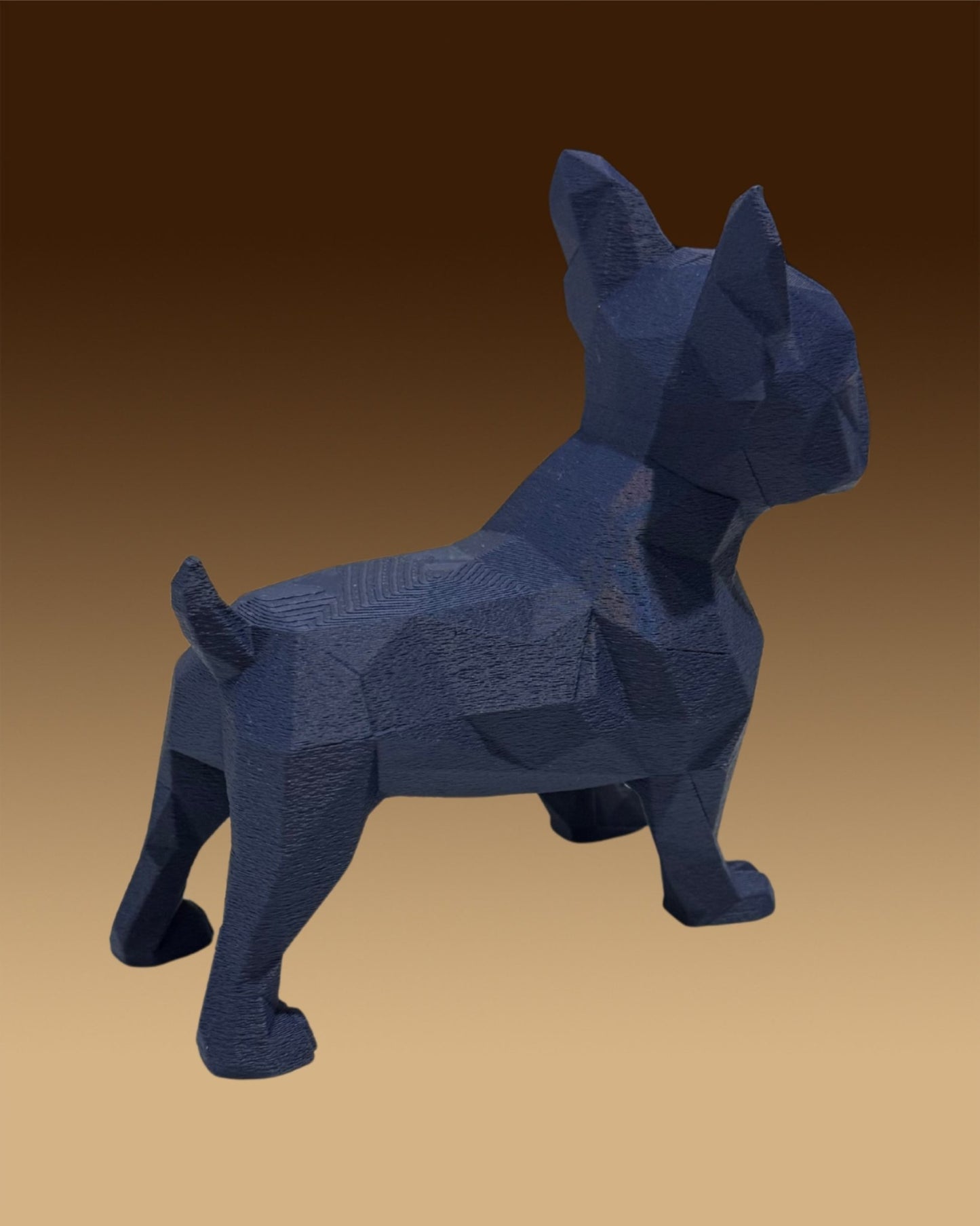 פסל - בולדוג נצחי - פרפקט תלת - מימד