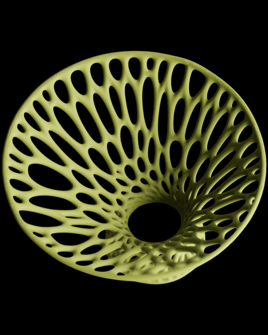 קערה מעוצבת - ריקוד הרשת - פרפקט תלת - מימד