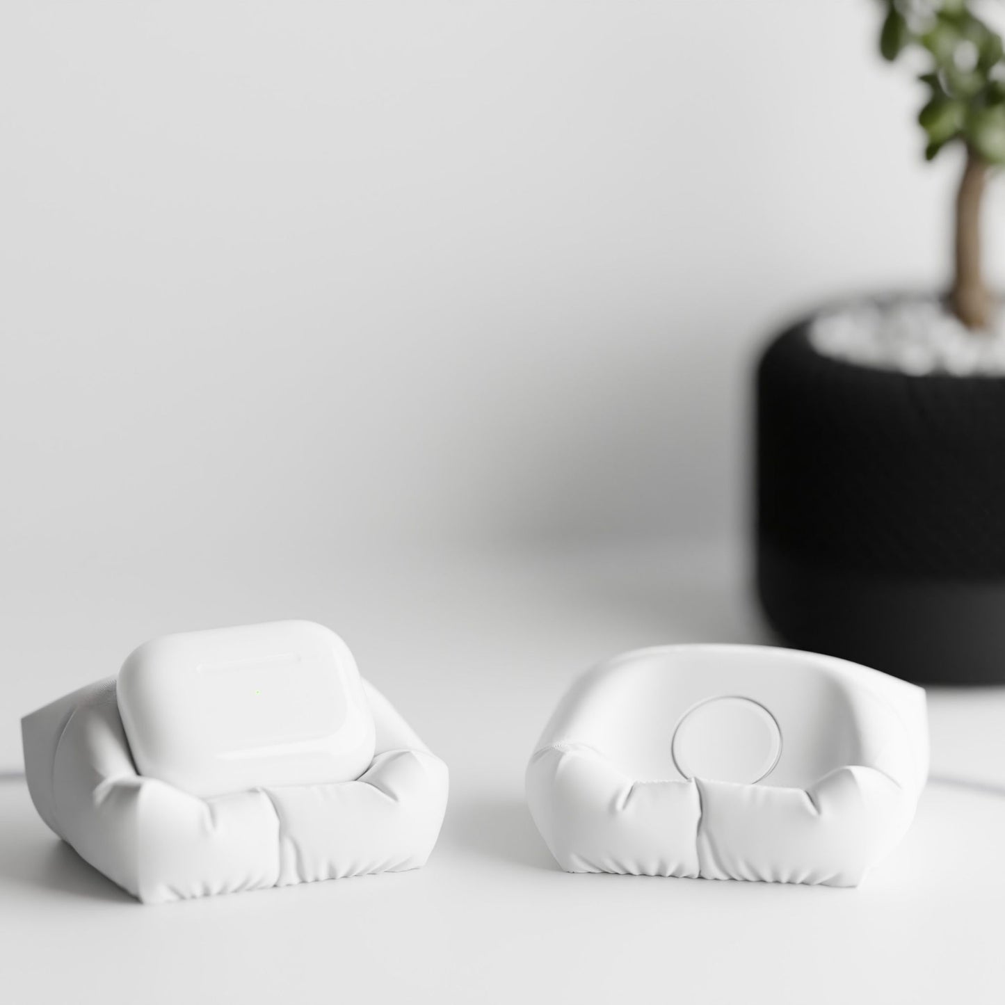 מעמד למטען איירפודס פרו - כרית הנוחות - פרפקט תלת - מימד