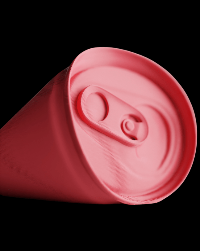 מעמד לטלפון - פחית הקיפול - פרפקט תלת - מימד