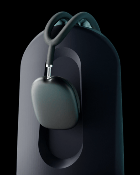 מעמד אוזניות - קימור אלגנטי - פרפקט תלת - מימד