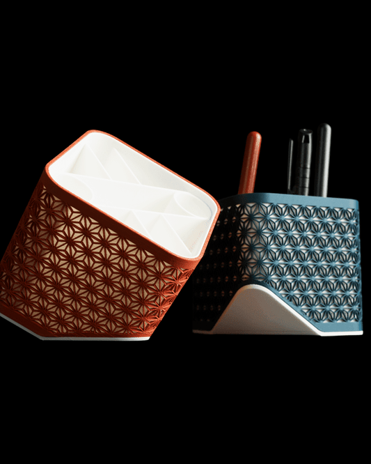 ארגונית - נגיעה יפנית (מרובעת) - פרפקט תלת - מימד