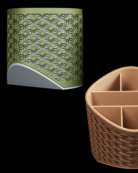 ארגונית - נגיעה יפנית (אליפסה) - פרפקט תלת - מימד