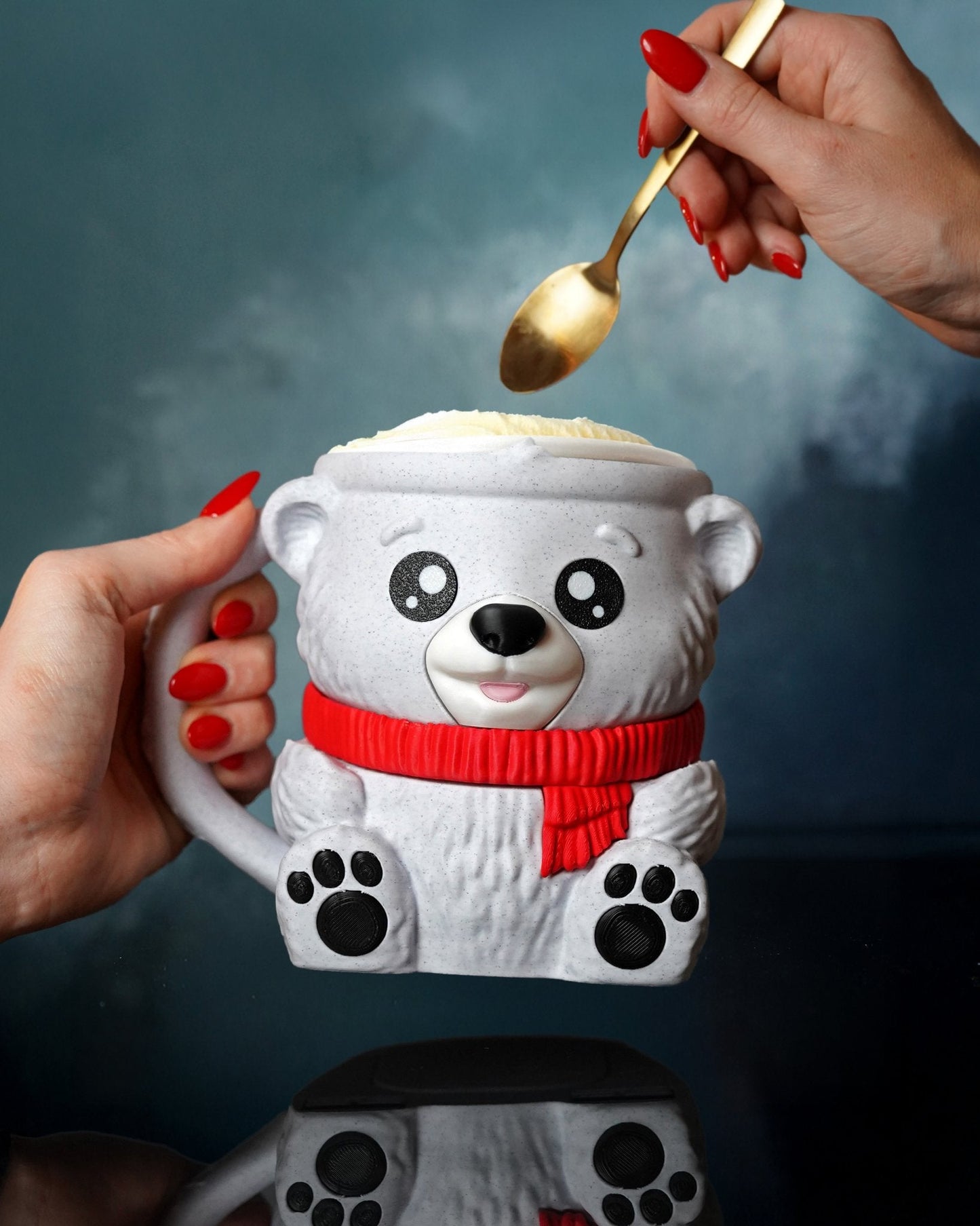 מעמד לגלידות B&J - דובון - פרפקט תלת-מימד