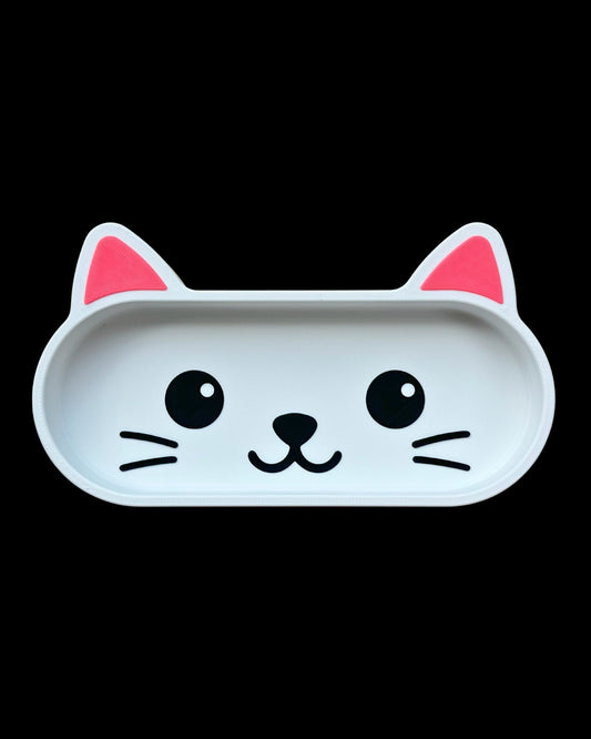 מגש למשקפיים - חתול בסטייל - פרפקט תלת - מימד