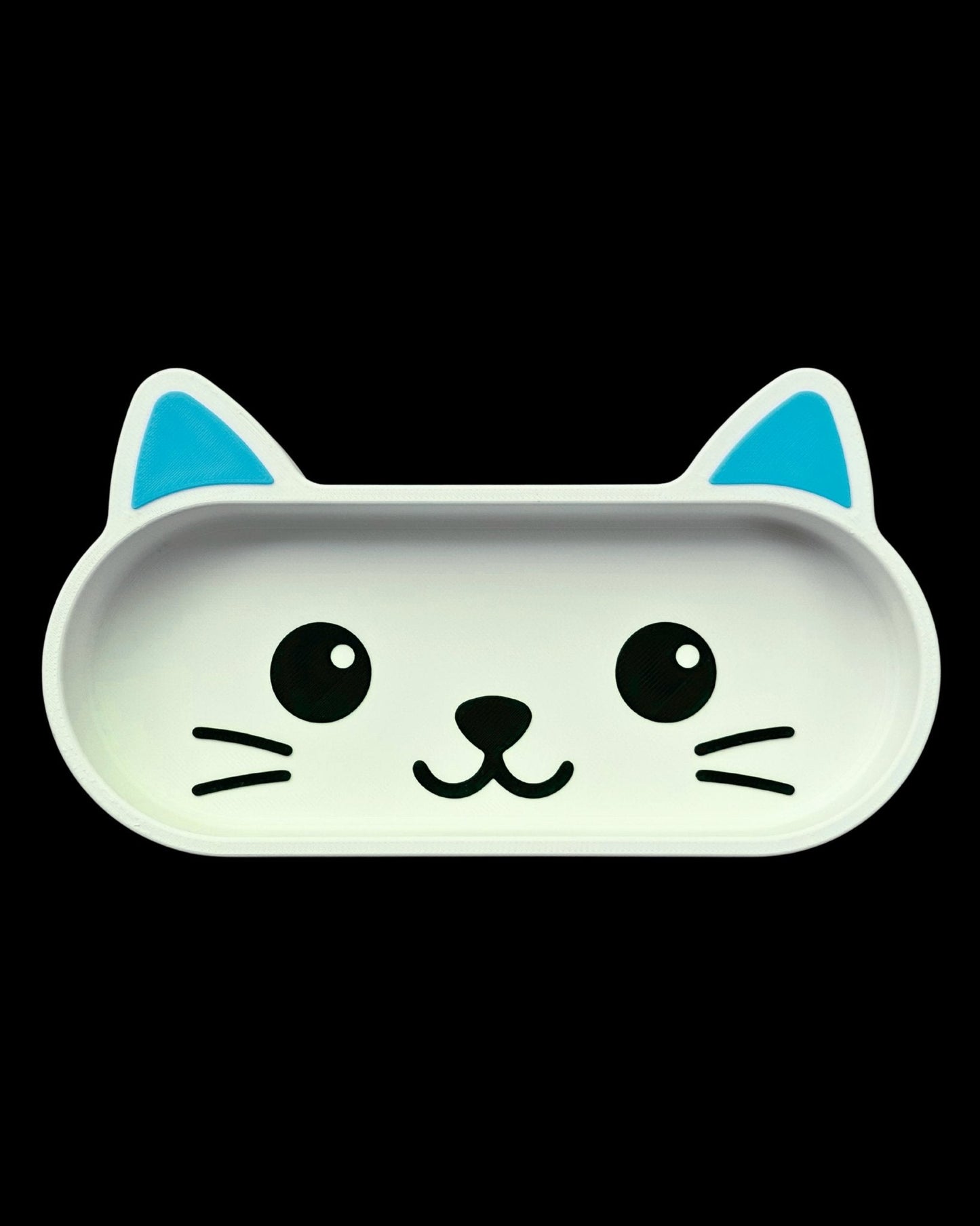 מגש למשקפיים - חתול בסטייל - פרפקט תלת - מימד