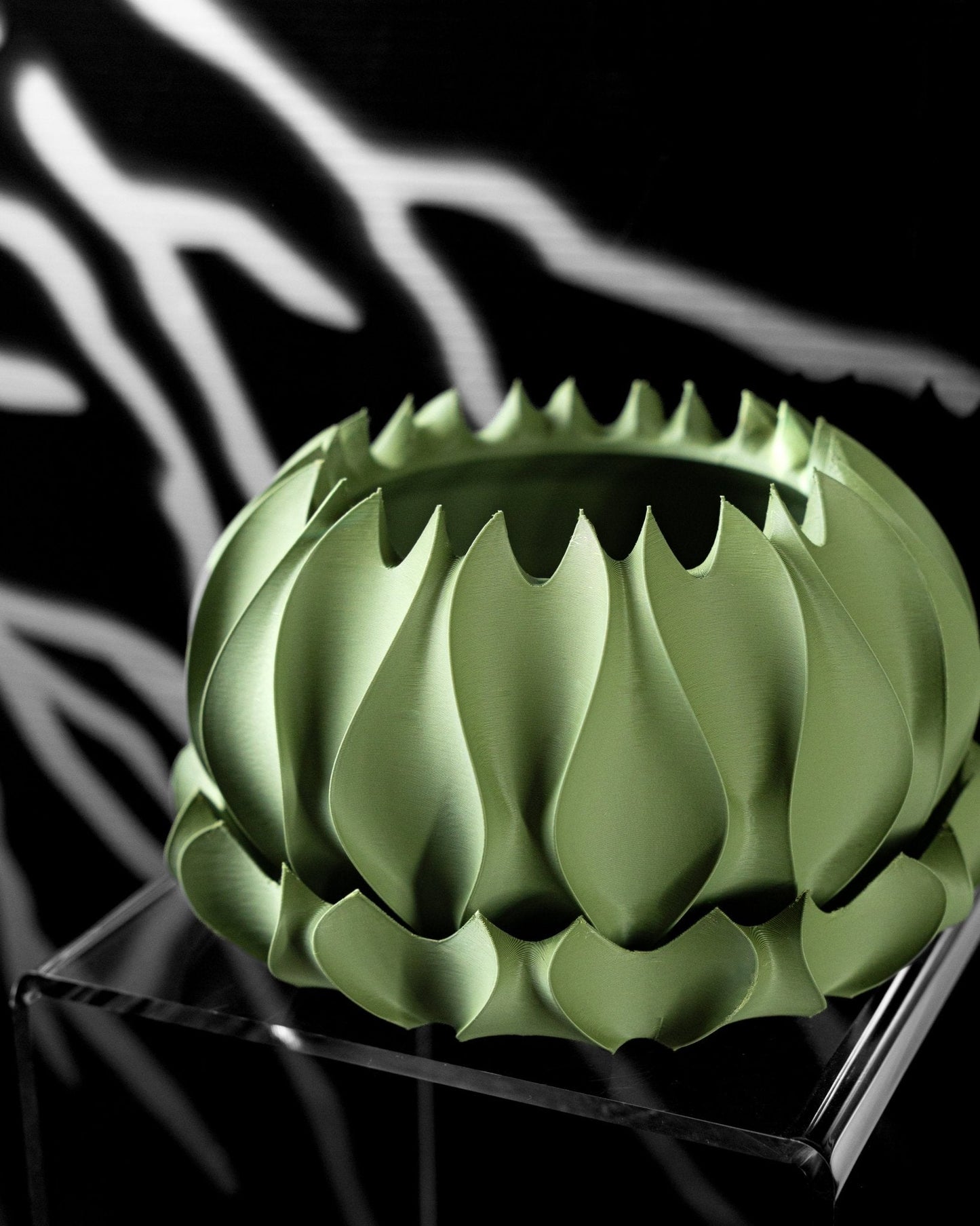 כלי לצמחים - גלי הרוח - פרפקט תלת - מימד