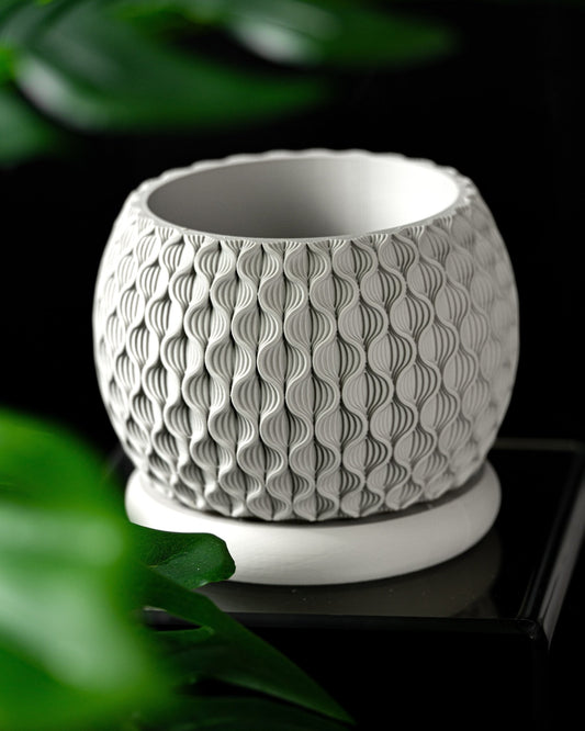 כלי לצמחים - גלי המשי - פרפקט תלת - מימד