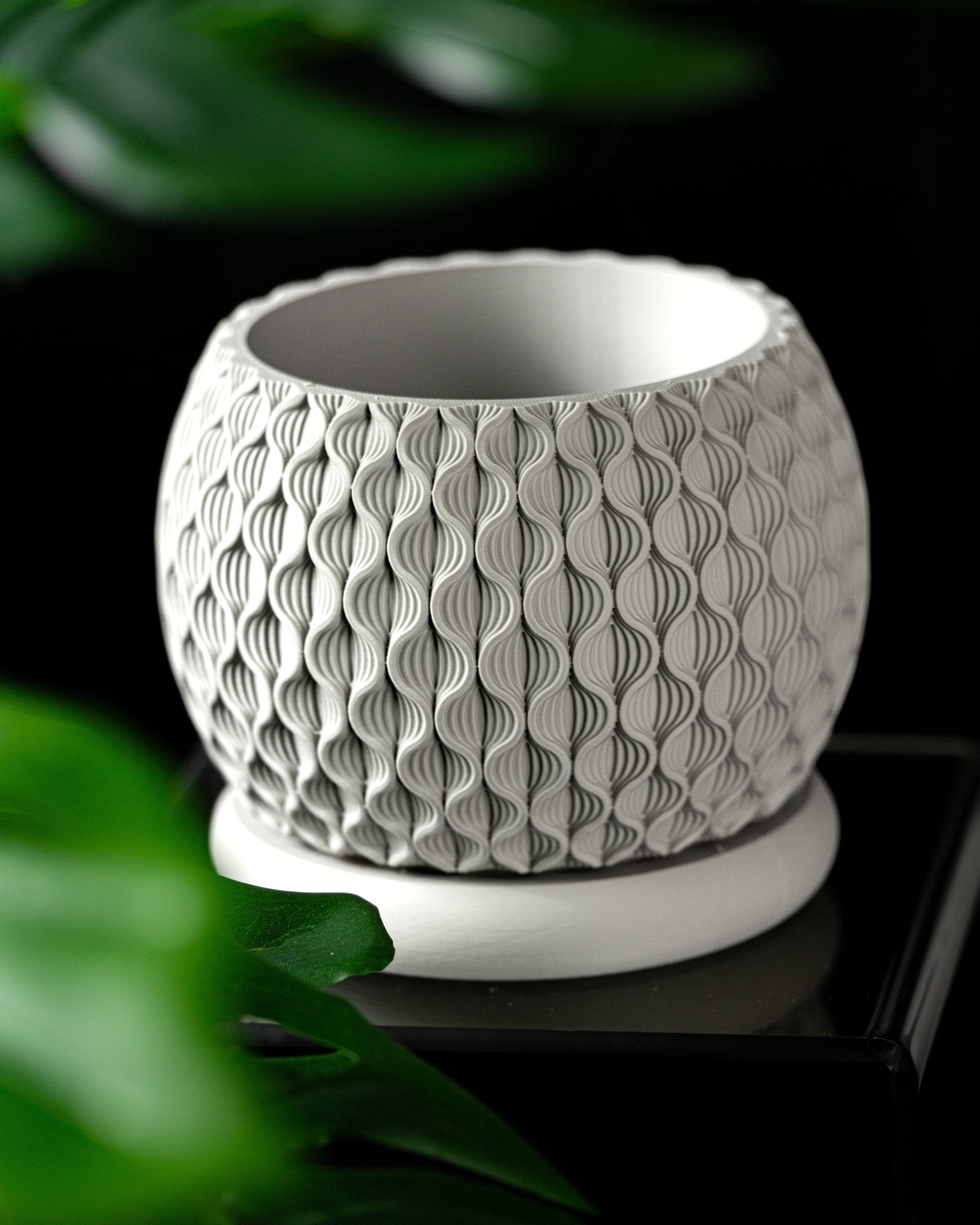 כלי לצמחים - גלי המשי - פרפקט תלת - מימד