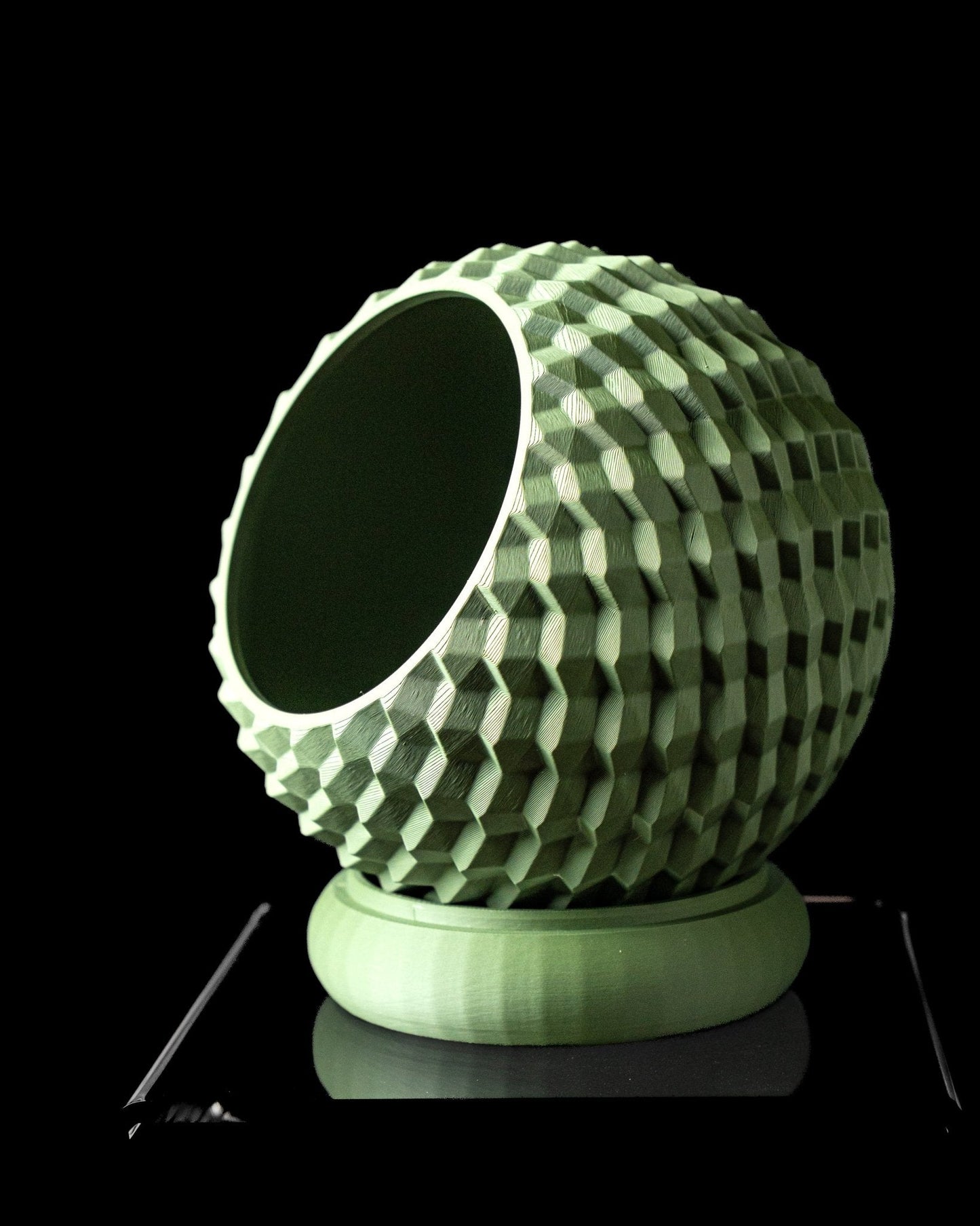 כלי לצמחים - פסיפס יהלומים - פרפקט תלת - מימד