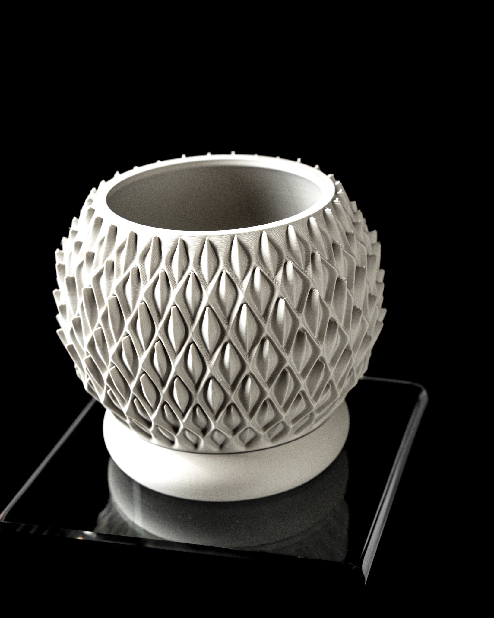 כלי לצמחים - ניצן המדבר - פרפקט תלת - מימד