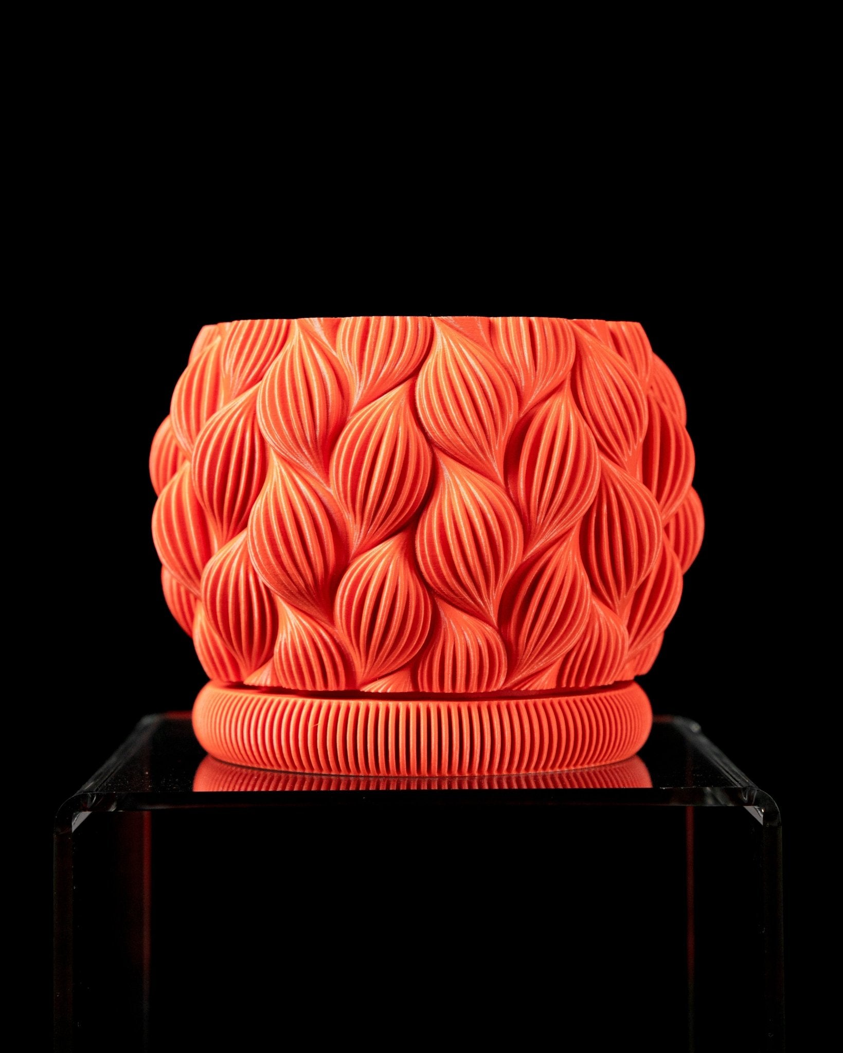 כלי לצמחים - עלי להבה - פרפקט תלת - מימד