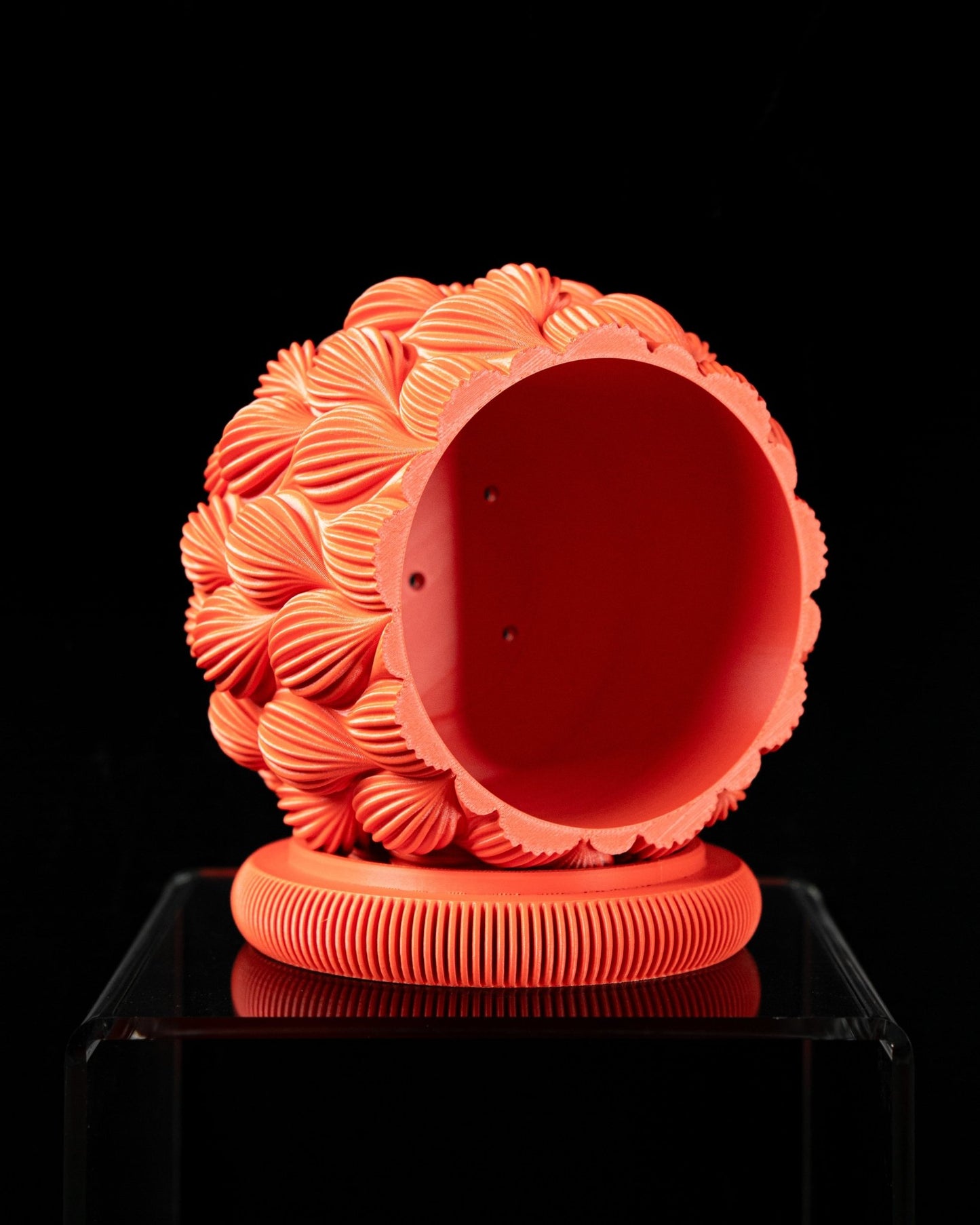 כלי לצמחים - עלי להבה - פרפקט תלת - מימד