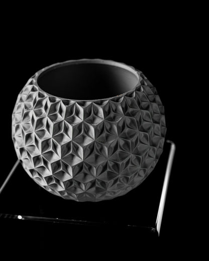 כלי לצמחים - פרח מסתובב - פרפקט תלת - מימד