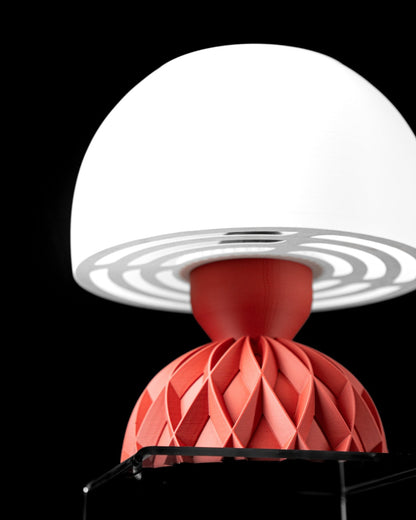 מנורת שולחן - כיפת האור - פרפקט תלת - מימד