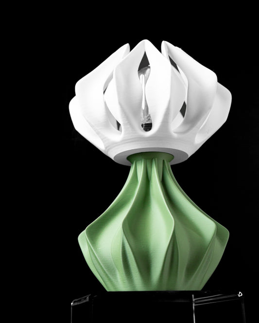 מנורת שולחן - פריחת האור - פרפקט תלת - מימד