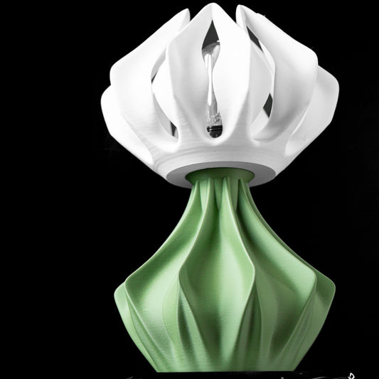 מנורת שולחן - פריחת האור - פרפקט תלת - מימד