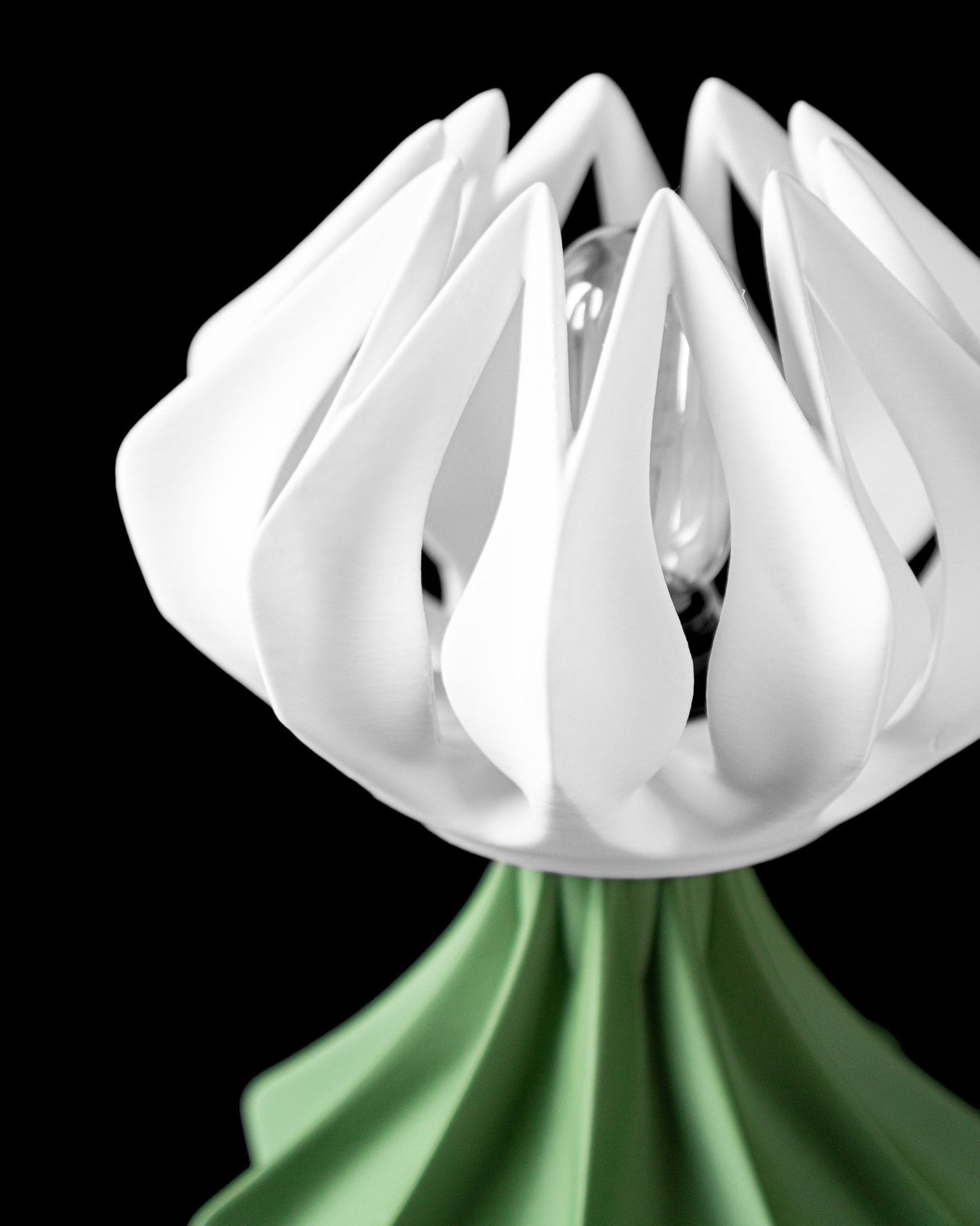 מנורת שולחן - פריחת האור - פרפקט תלת - מימד