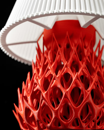 מנורת שולחן - ריקוד האש - פרפקט תלת - מימד