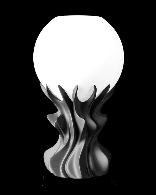 מנורת שולחן - נשימת האש - פרפקט תלת - מימד