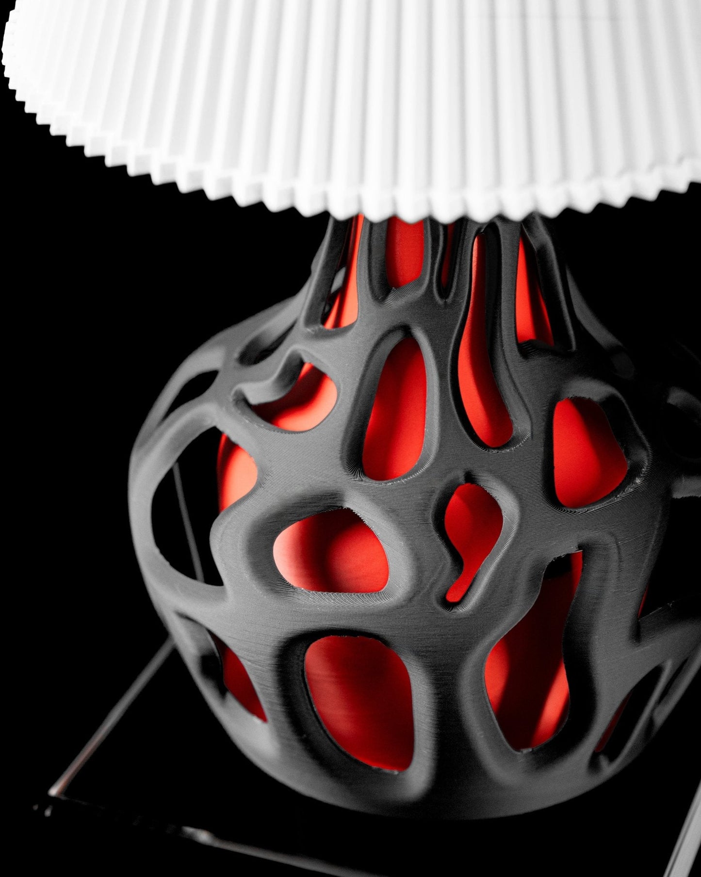 מנורת שולחן - נשימת הצל - פרפקט תלת - מימד