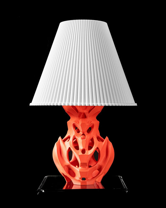 מנורת שולחן - להבת הלב - פרפקט תלת - מימד