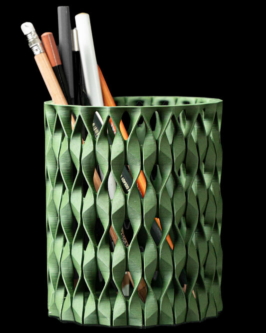 מחזיק עטים - קיפולי האור - פרפקט תלת - מימד