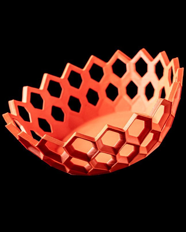 קערה מעוצבת - תאי האור - פרפקט תלת - מימד