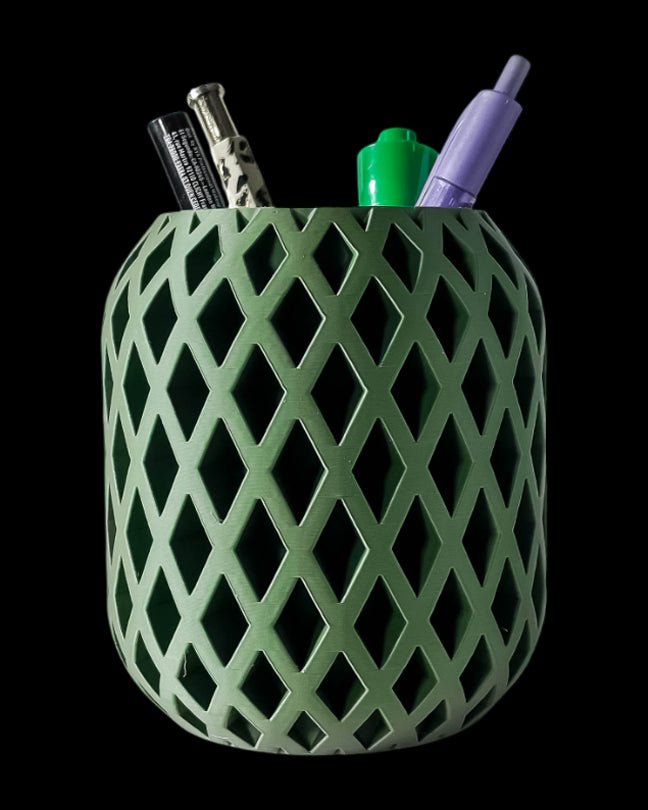 מחזיק עטים - רשת מודרנית - פרפקט תלת - מימד