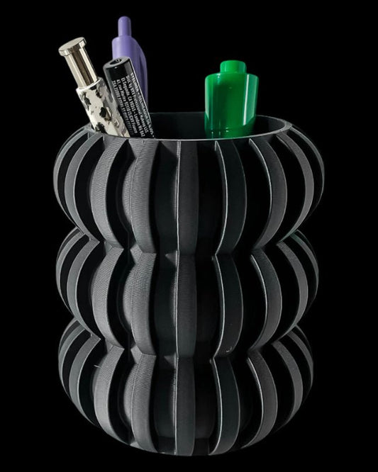 מחזיק עטים - קווי הגל - פרפקט תלת - מימד