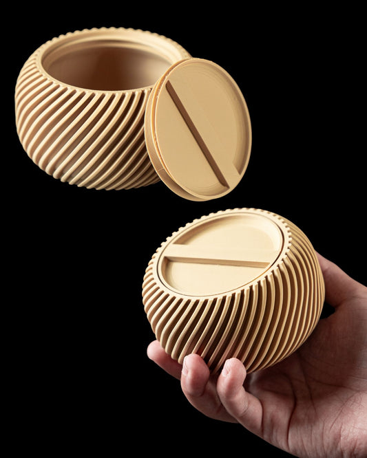 קופסת אחסון - טוויסט מודרני (מיני) - פרפקט תלת - מימד