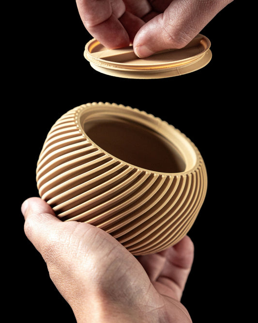 קופסת אחסון - טוויסט מודרני (מיני) - פרפקט תלת - מימד