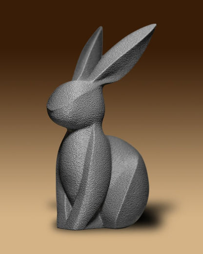 פסל - ארנבון שלו - פרפקט תלת - מימד