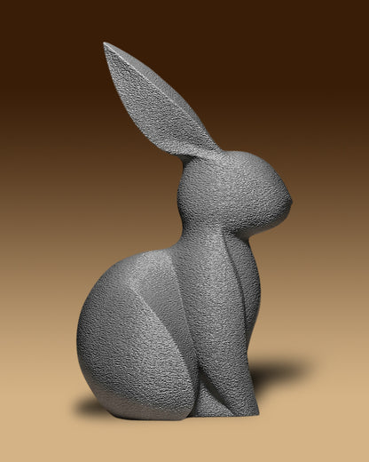 פסל - ארנבון שלו - פרפקט תלת - מימד