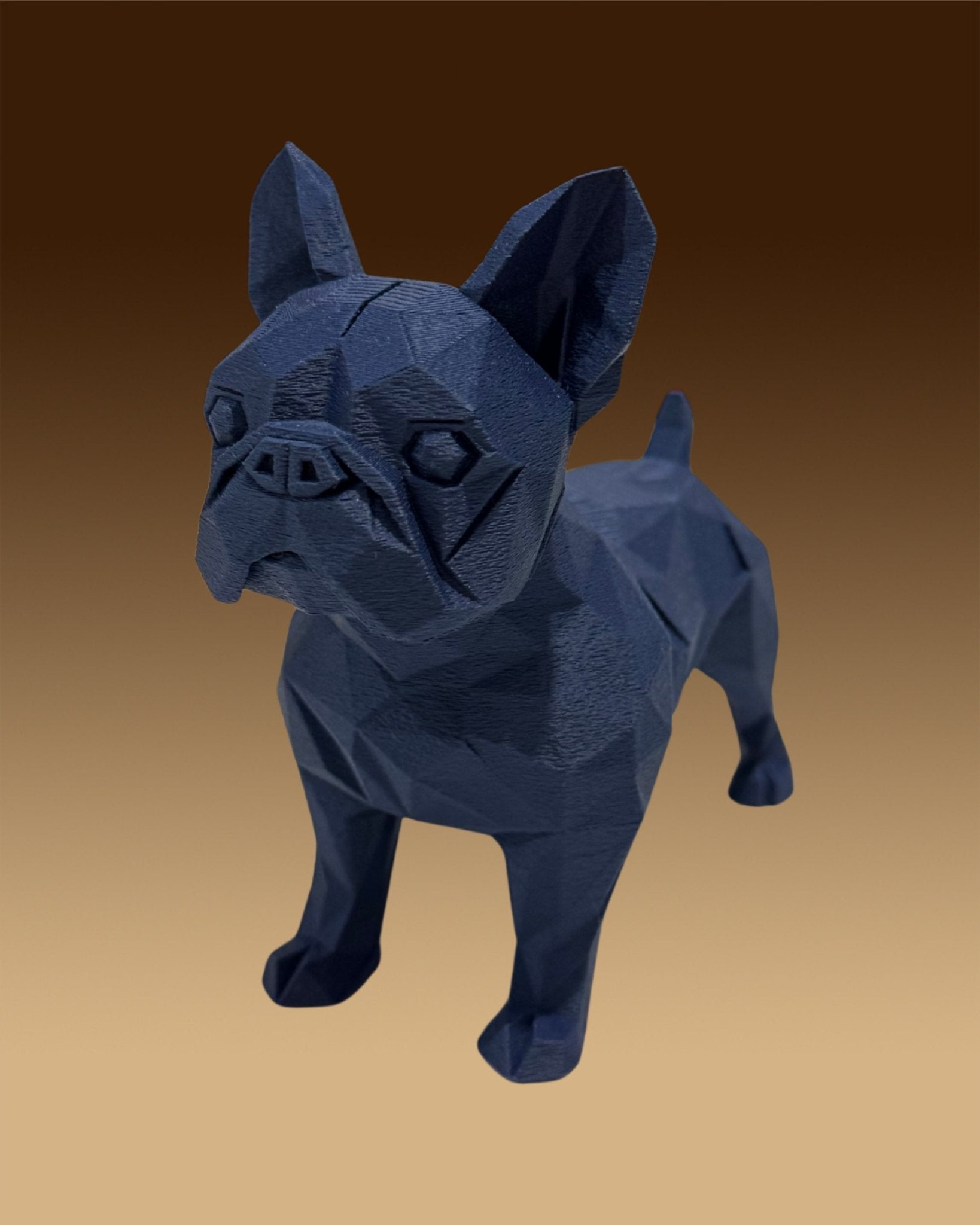 פסל - בולדוג נצחי - פרפקט תלת - מימד