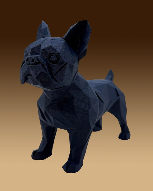 פסל - בולדוג נצחי - פרפקט תלת - מימד