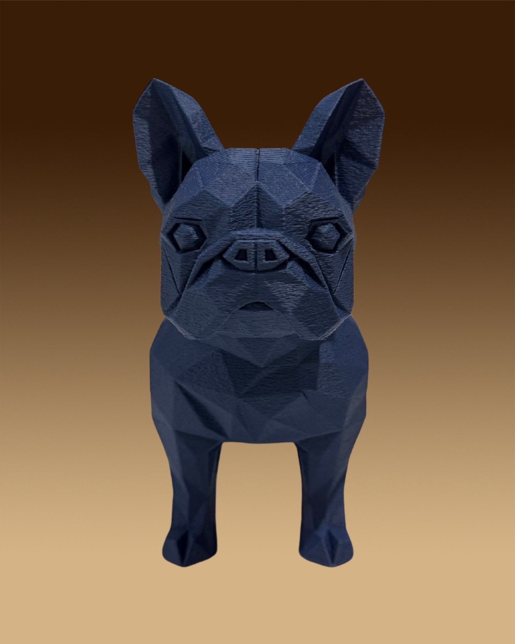 פסל - בולדוג נצחי - פרפקט תלת - מימד