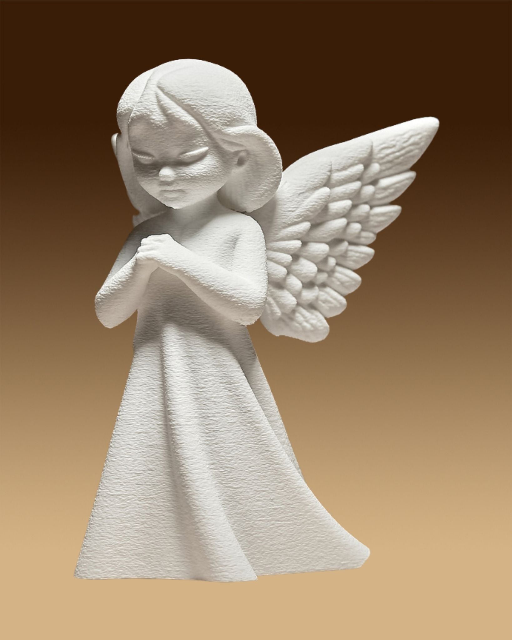פסל - מלאך התפילה - פרפקט תלת - מימד