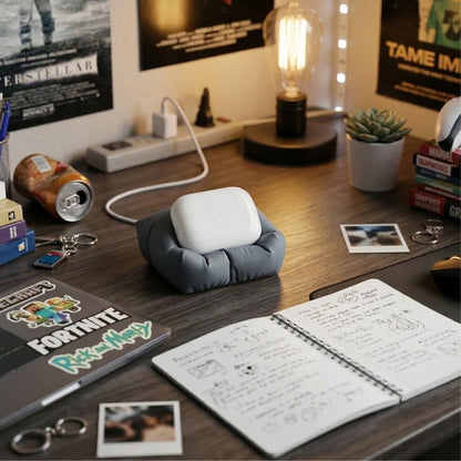 מעמד למטען איירפודס פרו - כרית הנוחות - פרפקט תלת - מימד