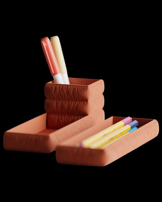 סט ארגוניות שולחן - ענני היצירה - פרפקט תלת - מימד