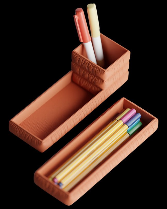 סט ארגוניות שולחן - ענני היצירה - פרפקט תלת - מימד