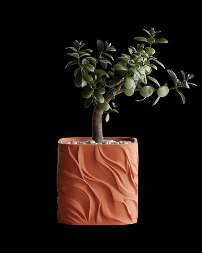 כלי לצמחים - אדוות החול - פרפקט תלת - מימד