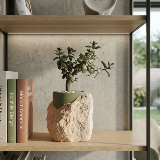 כלי לצמחים - סלע היצירה - פרפקט תלת - מימד