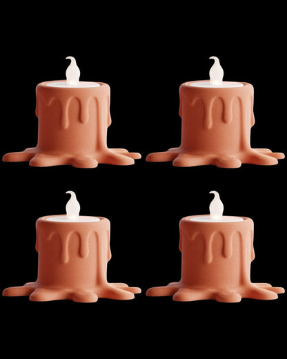 מעמד לנרות לד - נטיפי הזוהר - פרפקט תלת - מימד