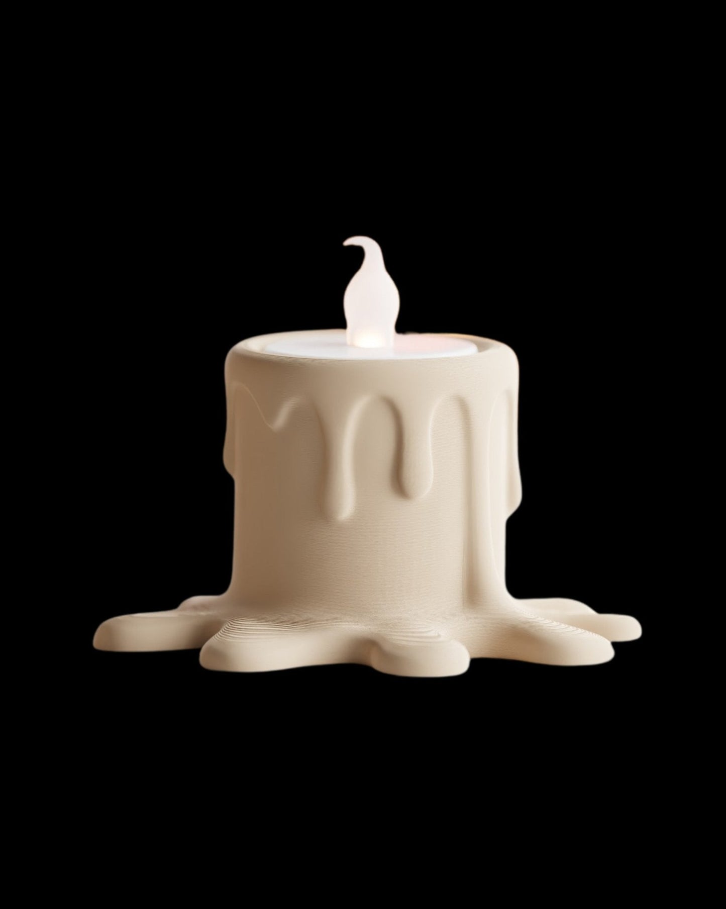 מעמד לנרות לד - נטיפי הזוהר - פרפקט תלת - מימד