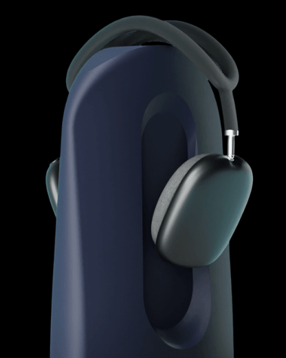 מעמד אוזניות - קימור אלגנטי - פרפקט תלת - מימד