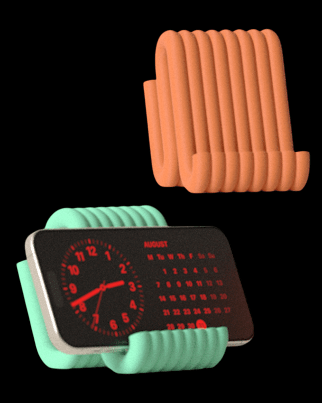 מעמד לטלפון - לולאת הגלים - פרפקט תלת - מימד